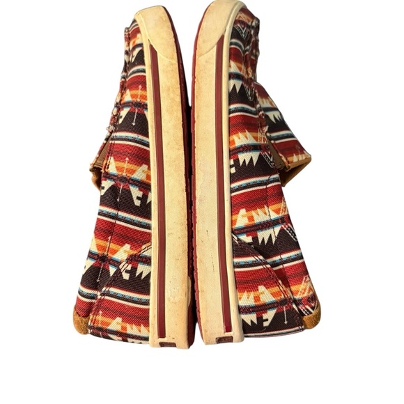 Hooey Twisted X Mens Aztec Casual slip on Shoes Sneakers Size 10M - Picture 9 of 10